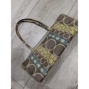 Maruca Purse Made In Boulder Co Unique Green Brown Blue